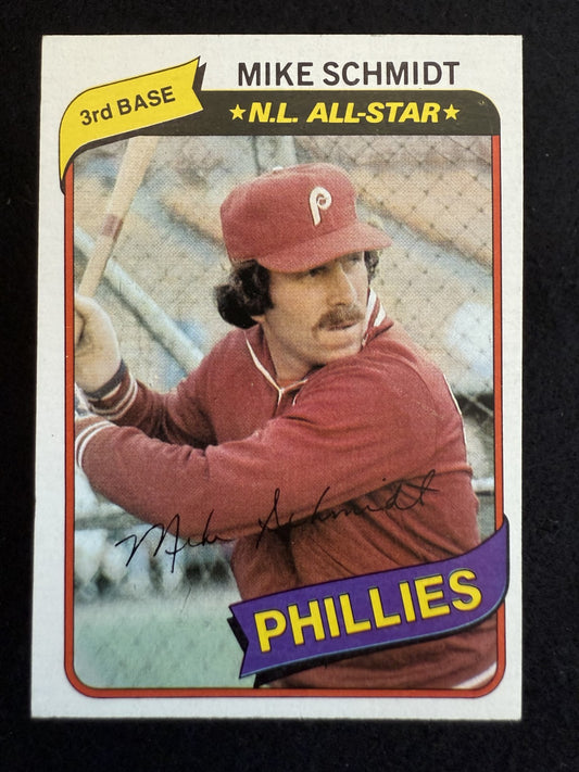 1980 Topps Mike Schmidt (#270) EX HOFer, Phillies Great ^GRUMPYBUCK^