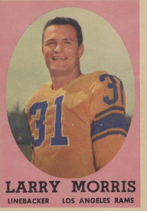 1958 Topps Larry Morris (#50) NM Rookie Card ^GRUMPYBUCK^
