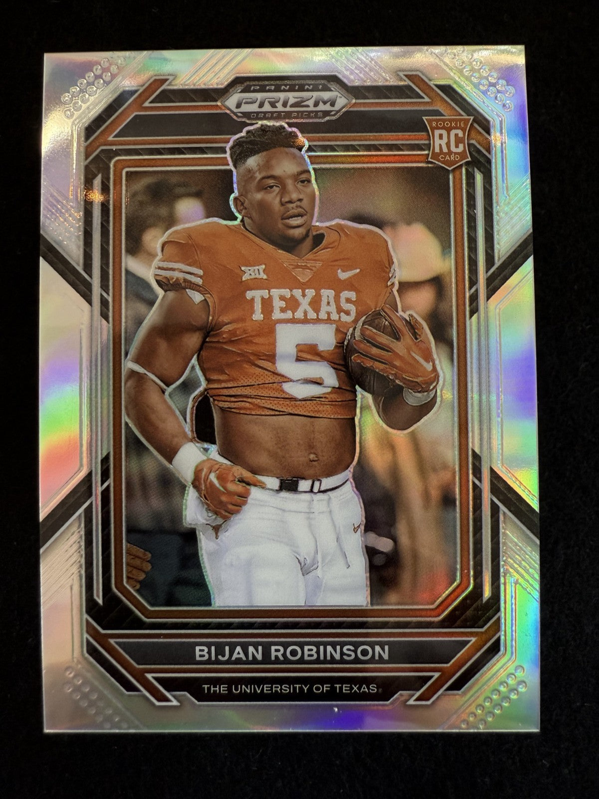 2023 Panini Prizm Bijan Robinson (#115) NM Silver, Rookie Card ^GRUMPYBUCK^