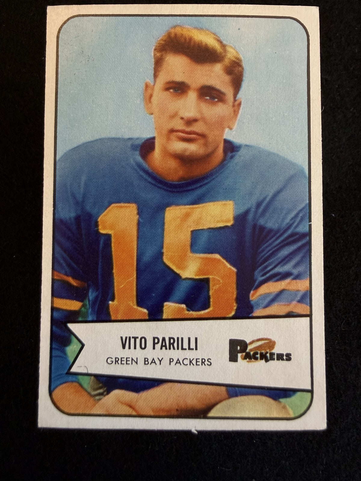 1954 Bowman Babe Parilli (#10) Fantastic Condition, AFL Great ^GRUMPYBUCK^