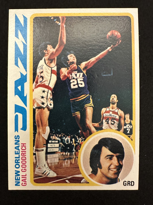 1978–79 Topps Gail Goodrich (#95) NM HOFer, UCLA/Lakers Great ^GRUMPYBUCK^