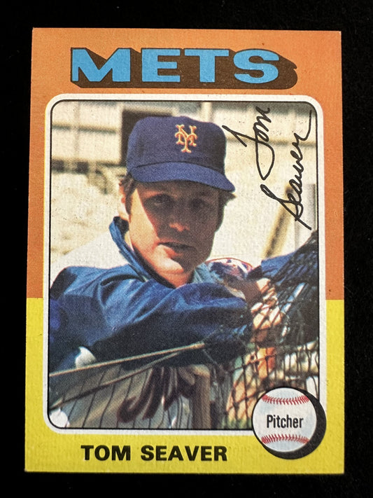 1975 Topps Tom Seaver (#370) NM HOFer, Mets Great ^GRUMPYBUCK^