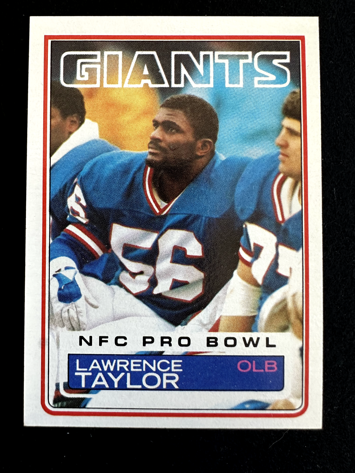 1983 Topps Lawrence Taylor (#133) NM HOFer, Giants Great, SB Champ ^GRUMPYBUCK^