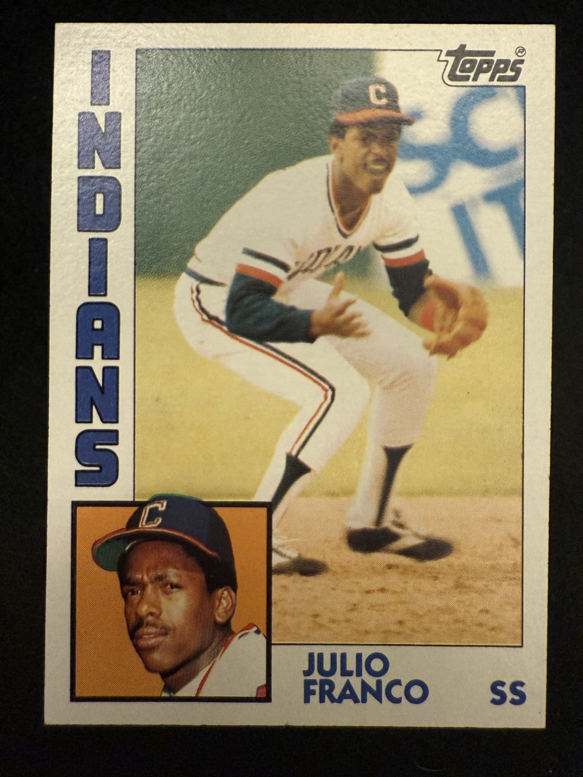 1984 Topps Julio Franco (#48) NM AL Batting Champ, All Star ^GRUMPYBUCK^
