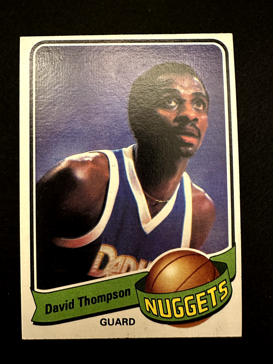 1979–80 Topps David Thompson (#50) NM High-Scoring HOFer ^GRUMPYBUCK^