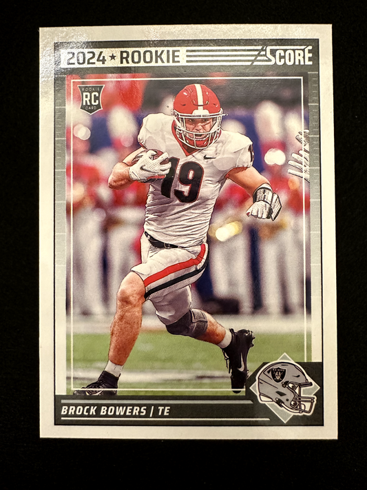 2024 Score Brock Bowers (#310) MT Rookie Record-Setter ^GRUMPYBUCK^