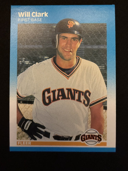 1987 Fleer Will Clark (#269) NM Rookie Card ^GRUMPYBUCK^