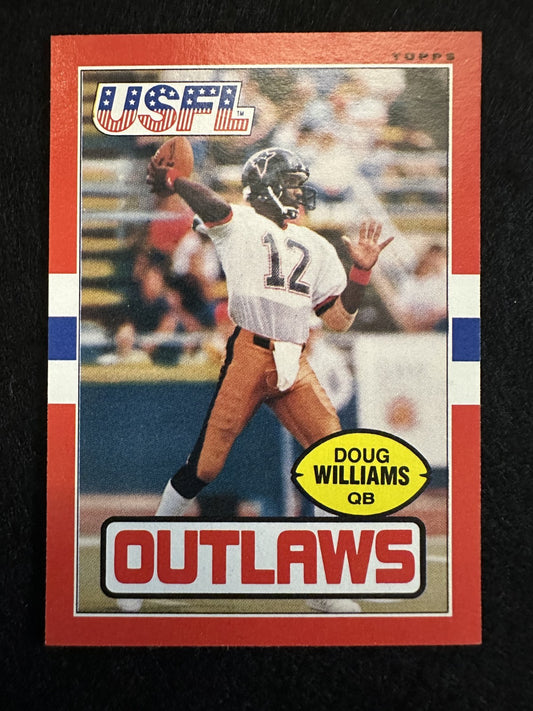 1985 Topps USFL Doug Williams (#8) NM SB Champ, Bucs & USFL Star ^GRUMPYBUCK^