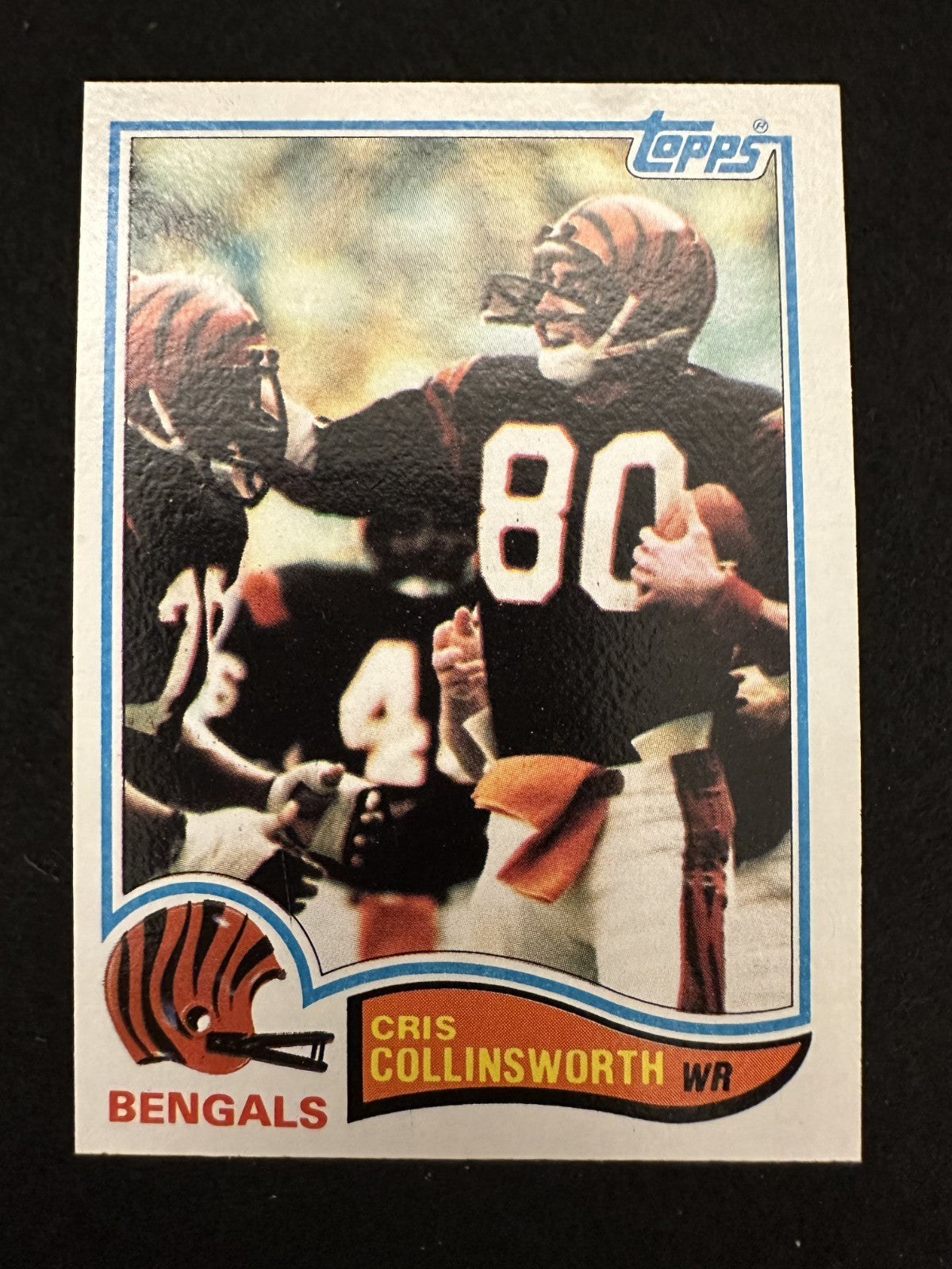 1982 Topps Cris Collinsworth (#44) NM Rookie Card, Bengals WR ^GRUMPYBUCK^