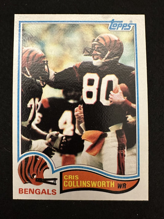 1982 Topps Cris Collinsworth (#44) NM Rookie Card, Bengals WR ^GRUMPYBUCK^