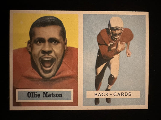 1957 Topps Ollie Matson (#26) NM HOFer, Pro Bowler ^GRUMPYBUCK^
