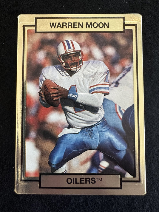 1990 Action Packed Warren Moon (#97) NM HOFer, Oilers Star ^GRUMPYBUCK^