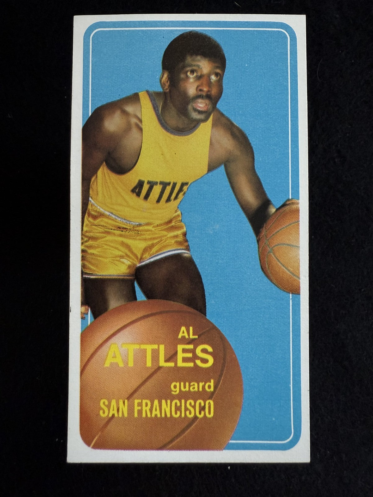 1970-71 Topps Al Attles (#59) EX HOFer, Warriors Great ^GRUMPYBUCK^
