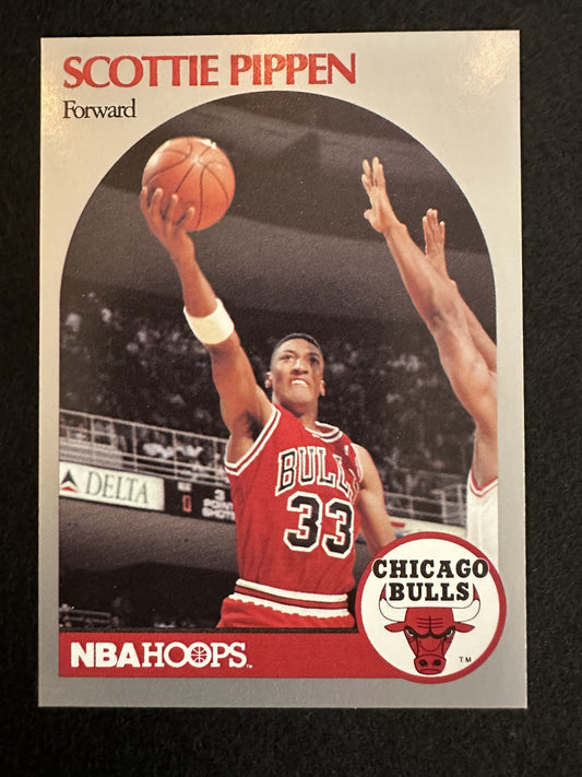 1990–91 NBA Hoops Scottie Pippen (#69) NM HOFer, Bulls Champion ^GRUMPYBUCK^