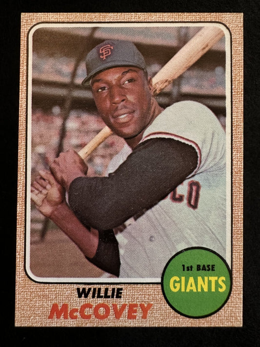 1968 Topps Willie McCovey (#290) NM HOFer, Giants Slugger ^GRUMPYBUCK^