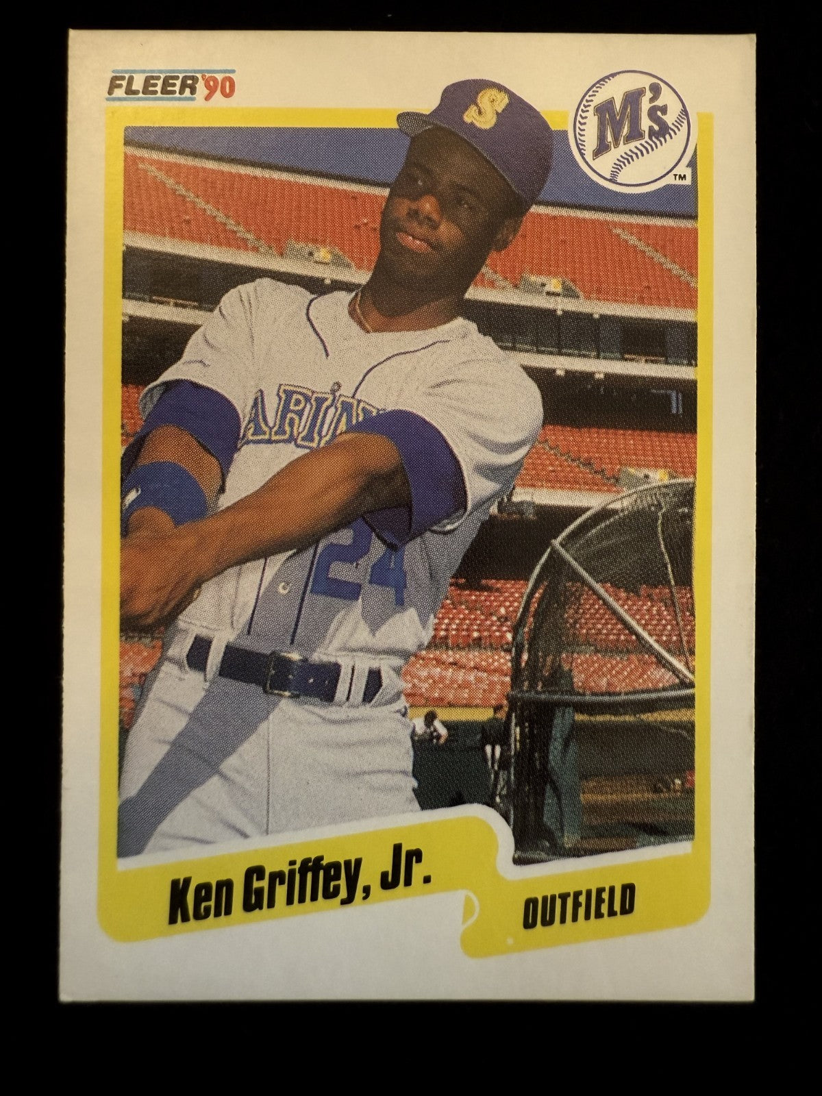1990 Fleer Ken Griffey Jr (#513) EX HOFer, Junior ^GRUMPYBUCK^