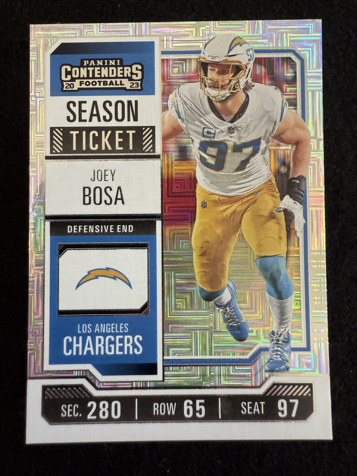 2023 Panini Contenders Joey Bosa (#58) MINT Season Ticket ^GRUMPYBUCK^