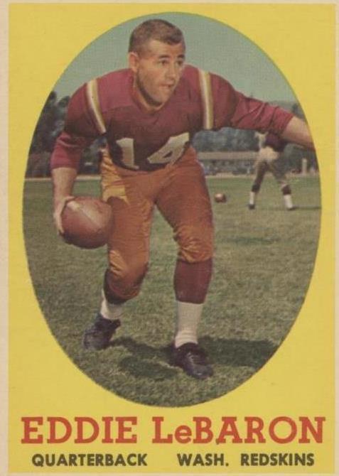 1958 Topps Eddie LeBaron (#112) EX Pro Bowler, 1st Cowboys QB ^GRUMPYBUCK^