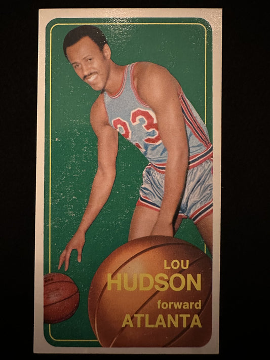 1970–71 Topps Lou Hudson (#30) EX HOFer, All Star ^GRUMPYBUCK^