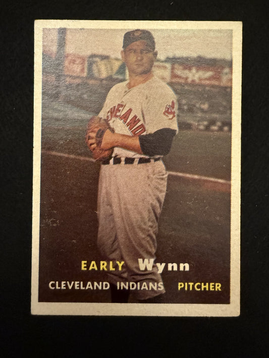 1957 Topps Early Wynn (#40) EX HOFer, Indians & White Sox Ace ^GRUMPYBUCK^