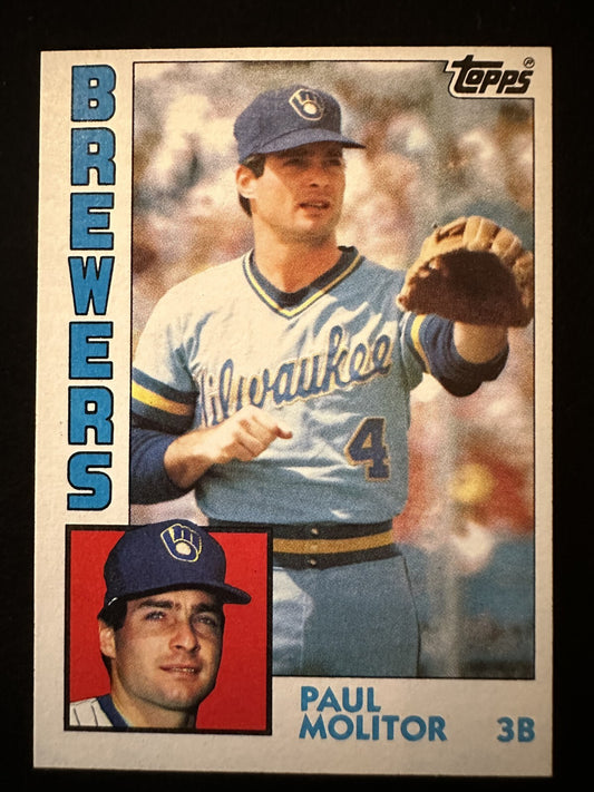 1984 Topps Paul Molitor (#60) NM HOFer, 3K Hits, WS Champ ^GRUMPYBUCK^