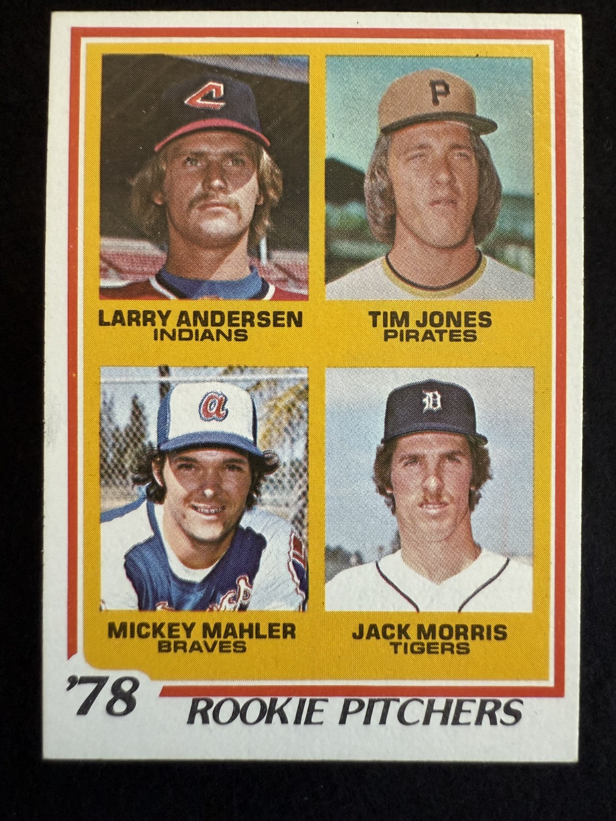 1978 Topps Rookie Pitchers Jack Morris (#703) EX Rookie Card ^GRUMPYBUCK^