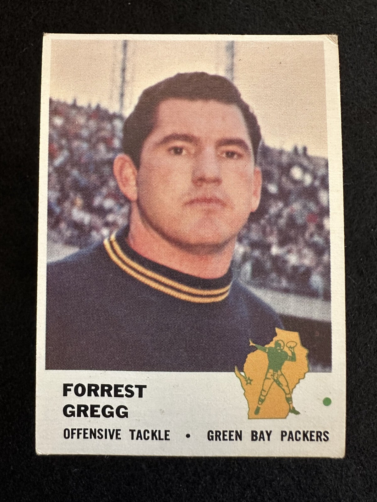 1961 Fleer Forrest Gregg (#94) EX HOFer, SB Champ, Packers Great ^GRUMPYBUCK^