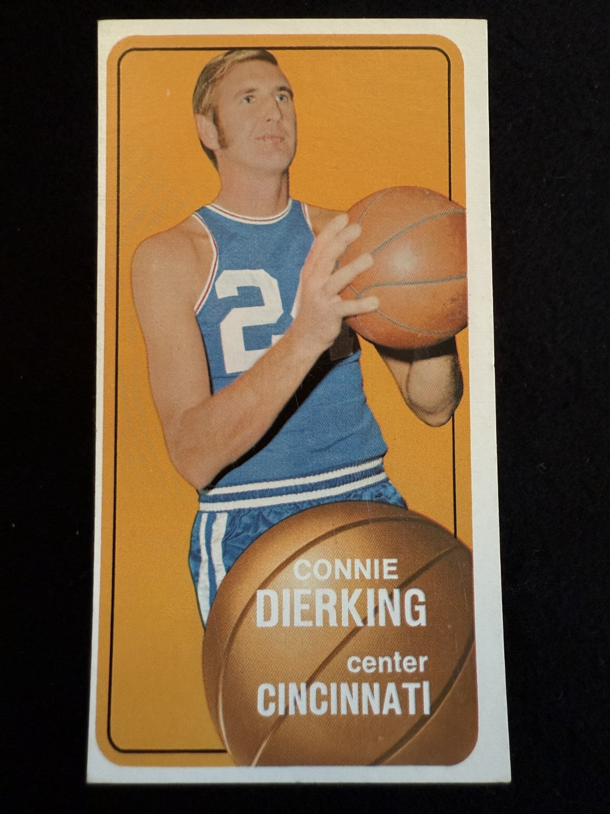 1970-71 Topps Connie Dierking (#66) EX Journeyman Center ^GRUMPYBUCK^