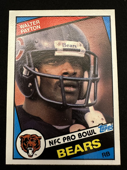 1984 Topps Walter Payton (#228) NM HOFer, Sweetness ^GRUMPYBUCK^