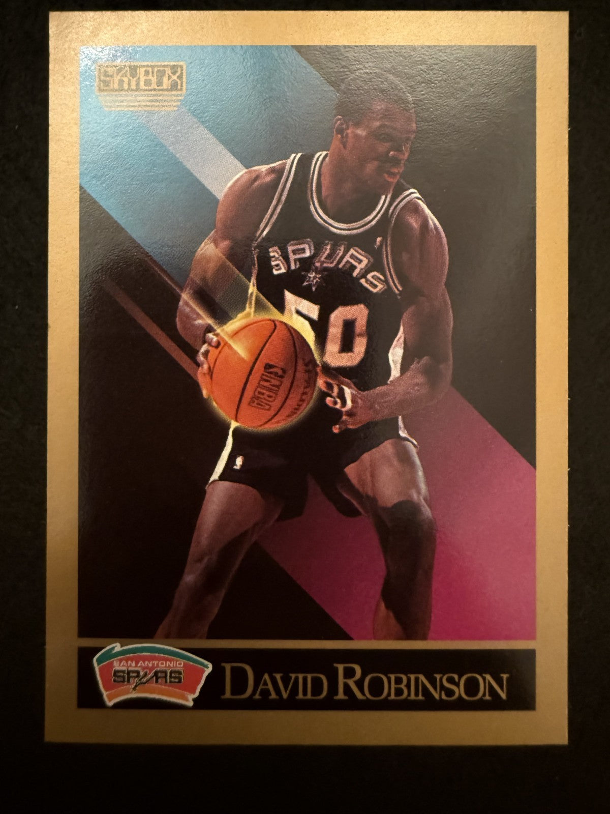 1990–91 SkyBox David Robinson (#260) NM HOFer, The Admiral ^GRUMPYBUCK^