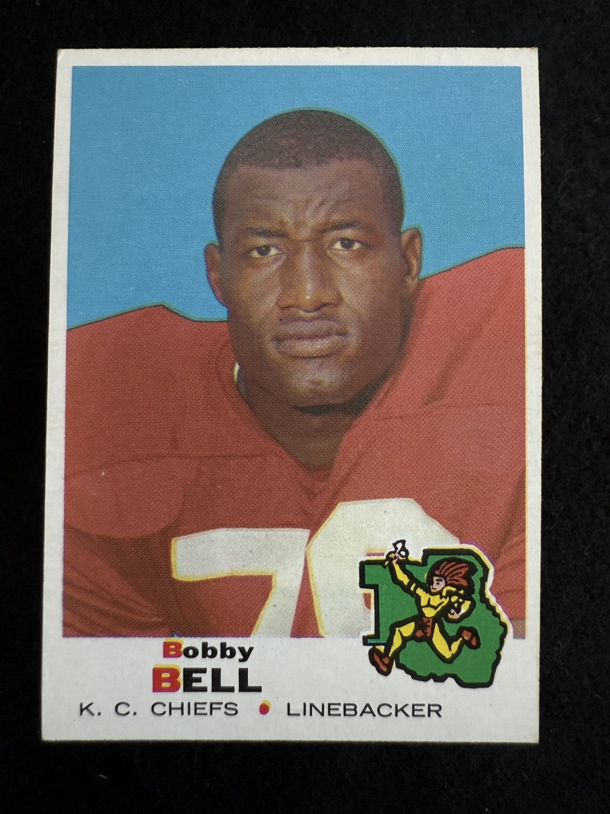 1969 Topps Bobby Bell (#153) EX HOFer, Chiefs Great ^GRUMPYBUCK^