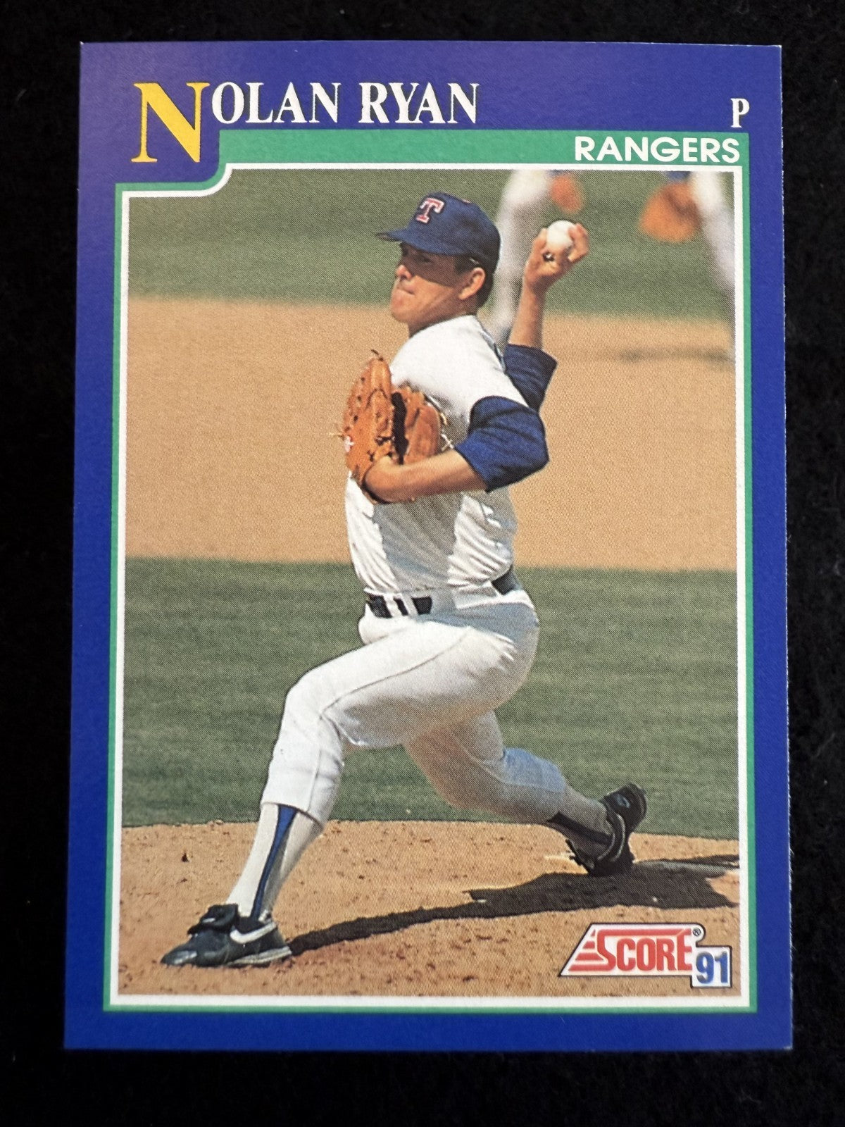 1991 Score Nolan Ryan (#4) NM HOFer, 300 Wins, 5K Strikeouts ^GRUMPYBUCK^