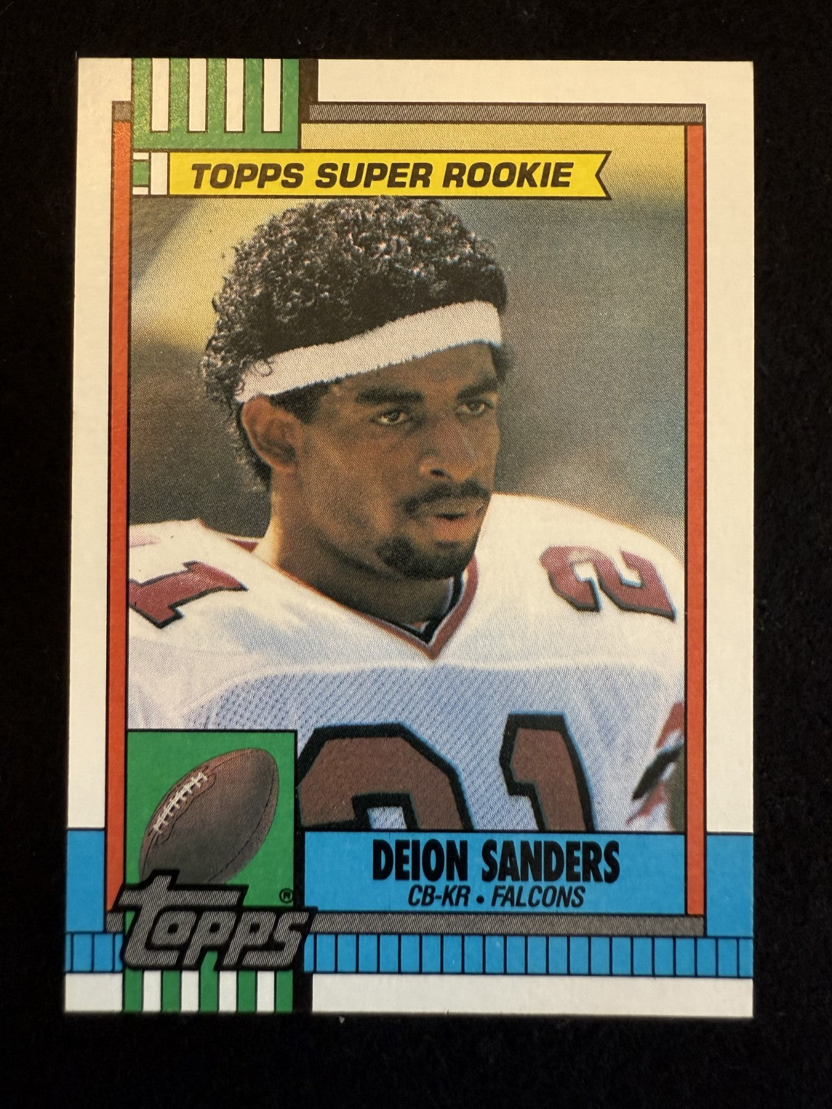 1990 Topps Deion Sanders (#469) NM Rookie Card, HOFer, Prime Time ^GRUMPYBUCK^