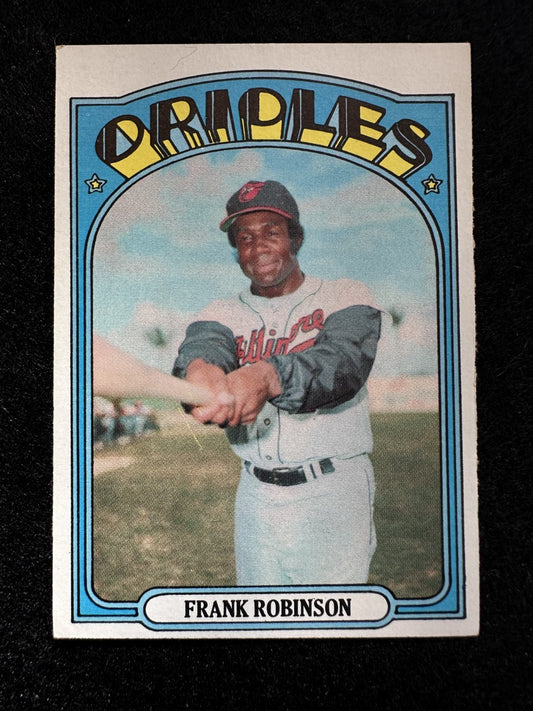 1972 Topps Frank Robinson (#100) EX HOFer, 500-HR Club ^GRUMPYBUCK^
