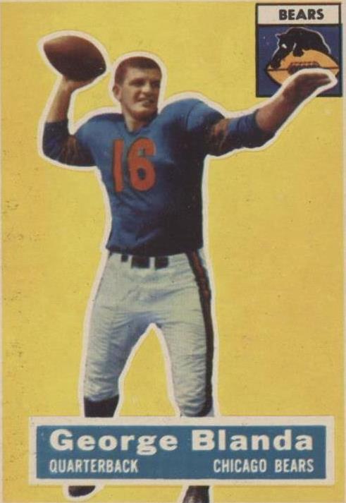1956 Topps George Blanda (#11) EX HOFer, AFL Champ ^GRUMPYBUCK^
