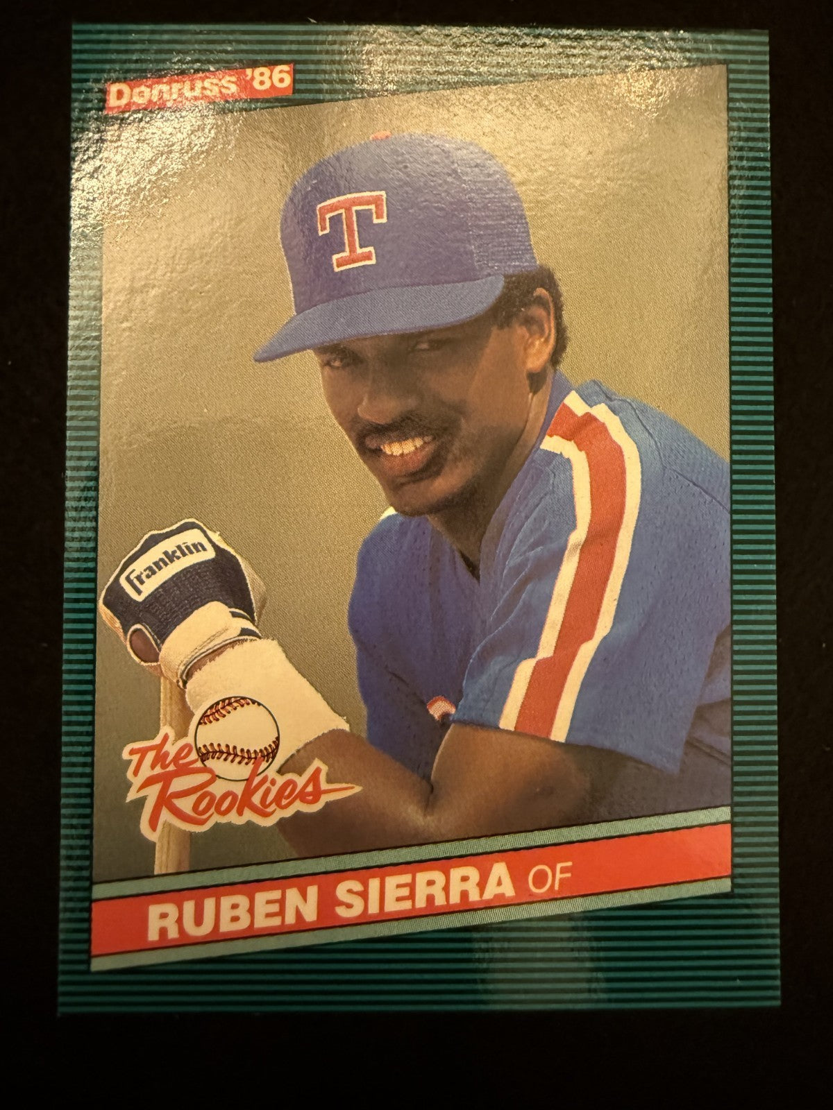 1986 Donruss The Rookies Ruben Sierra (#52) NM RC, Rangers Slugger ^GRUMPYBUCK^