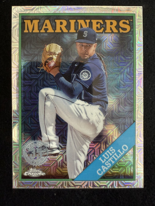 2023 Topps Series 2 Chrome Silver Mojo Luis Castillo (#2T88C-22) ^GRUMPYBUCK^