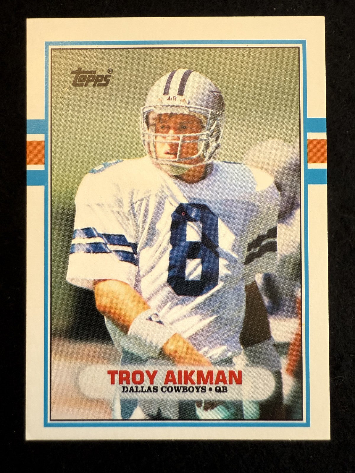 1989 Topps Traded Troy Aikman (#70T) NM Rookie Card, HOFer ^GRUMPYBUCK^