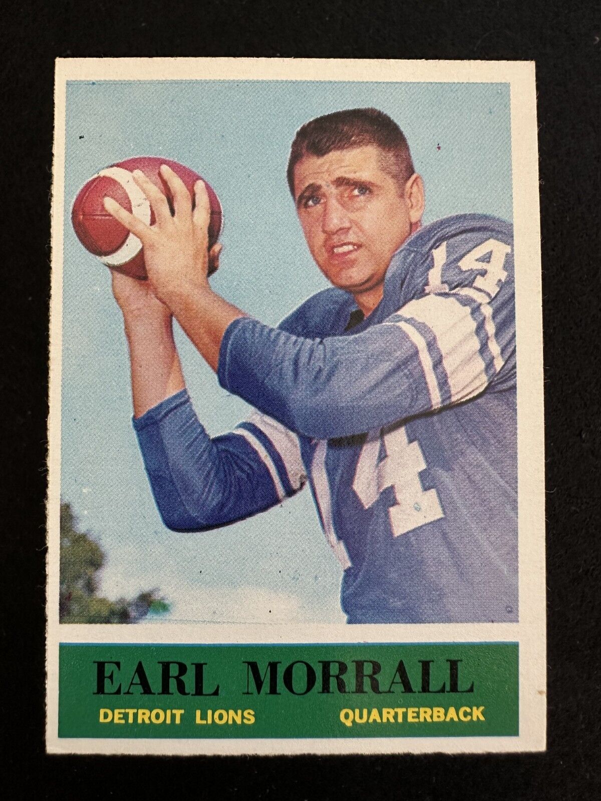 1964 Philadelphia Earl Morrall (#65) NM Super Bowl Champ ^GRUMPYBUCK^