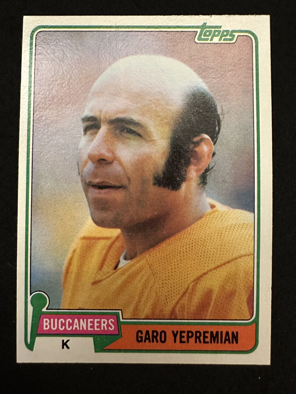 1981 Topps Garo Yepremian (#373) NM All-Time NFL Kicking Great ^GRUMPYBUCK^