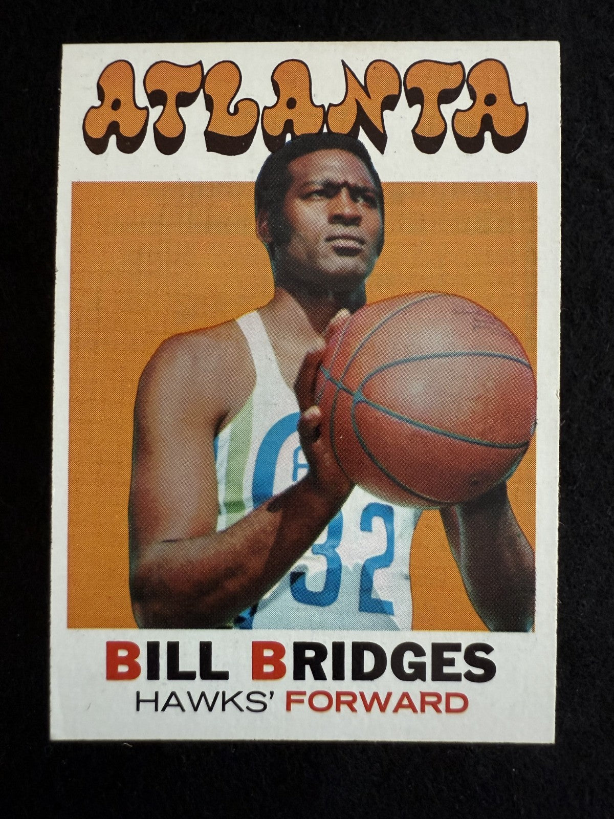 1971-72 Topps Bill Bridges (#132) EX Shutdown Defender, NBA Champ ^GRUMPYBUCK^