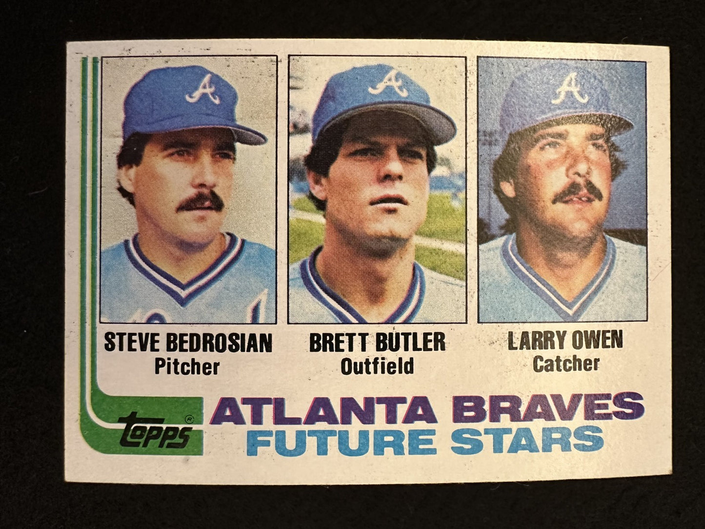 1982 Topps Future Stars (#502) EX Rookie Card Butler/Bedrosian/Owen ^GRUMPYBUCK^