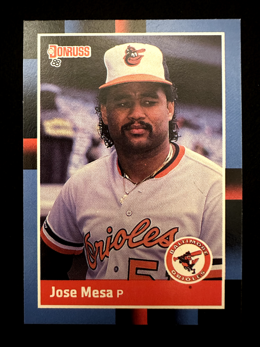 1988 Donruss Jose Mesa (#601) NM Dominant Closer as a Rookie ^GRUMPYBUCK^