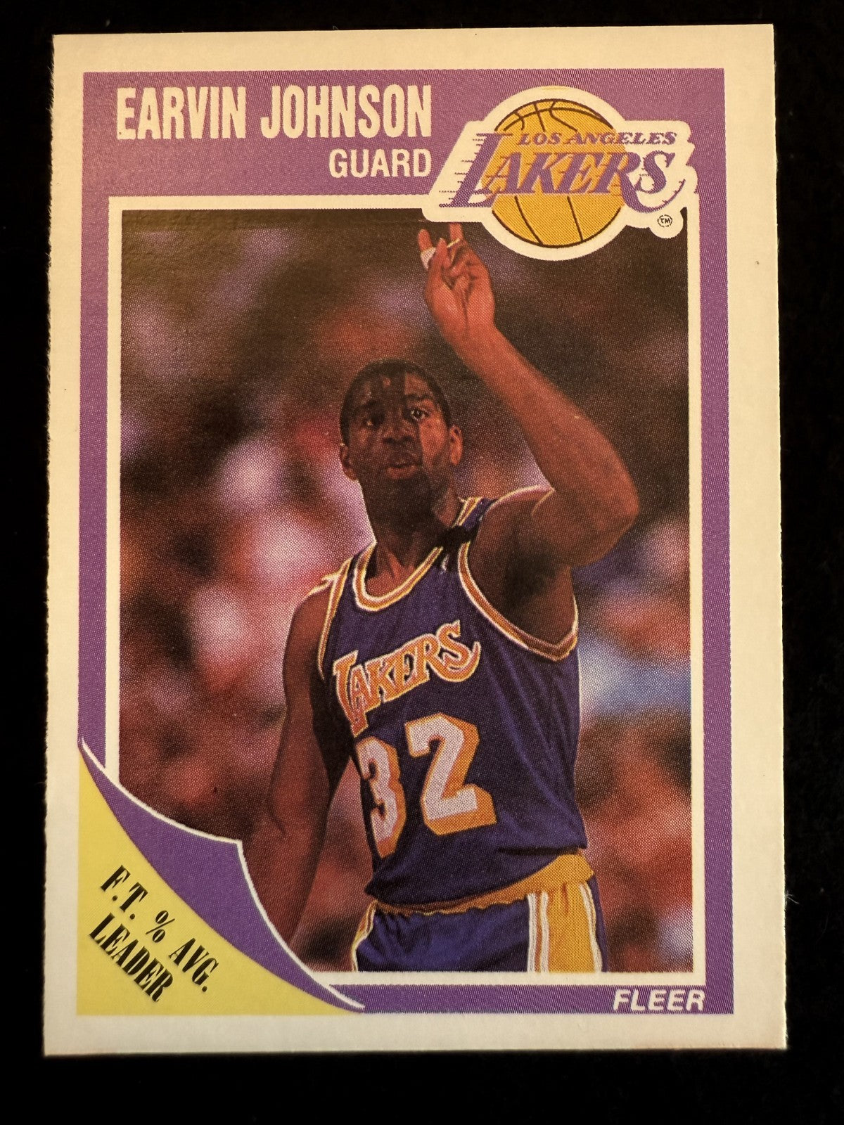 1989-90 Fleer Magic Johnson (#77) NM HOFer, Showtime Star ^GRUMPYBUCK^