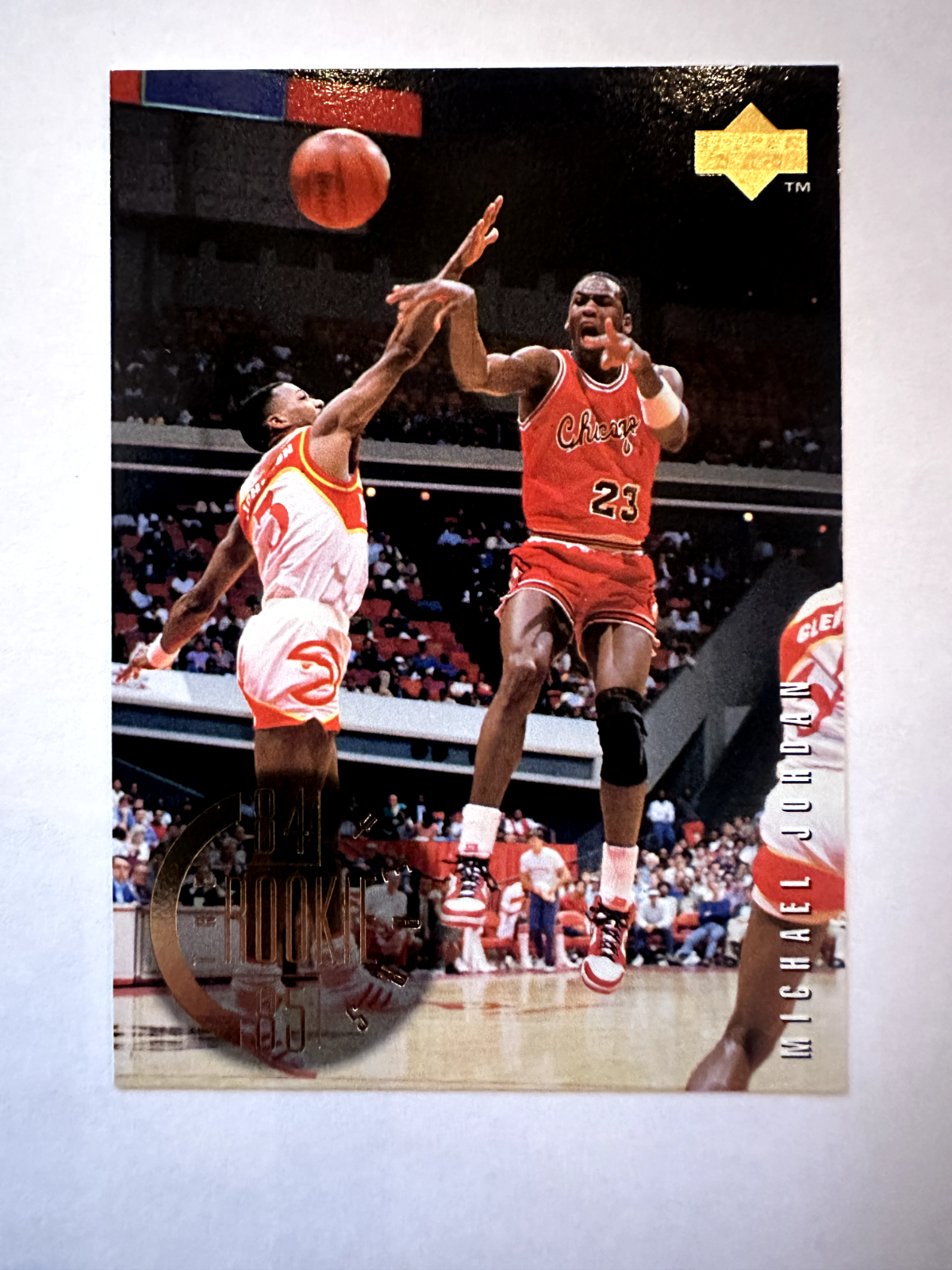 RARE: 1995-96 Upper Deck Michael Jordan Rookie Class Card - 1984 Throwback