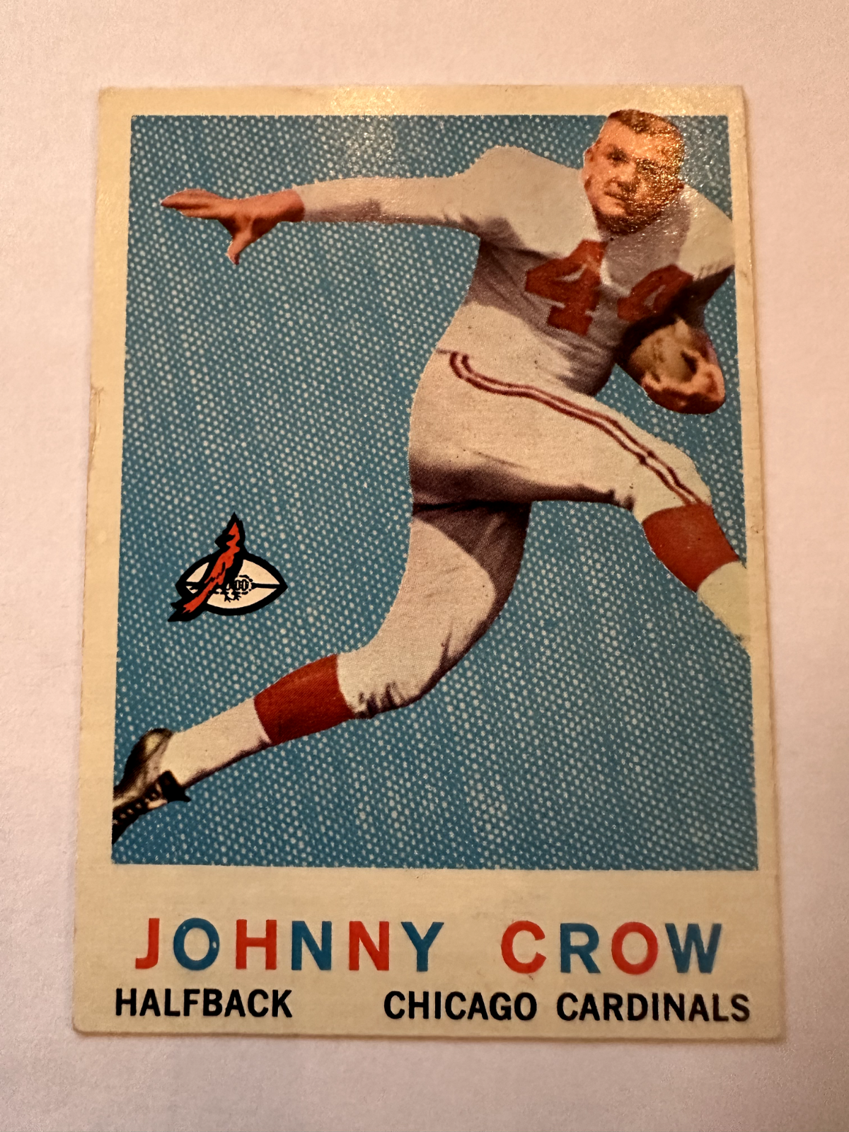 1959 Topps John David Crow Rookie Card – A Historic Football Treasure!