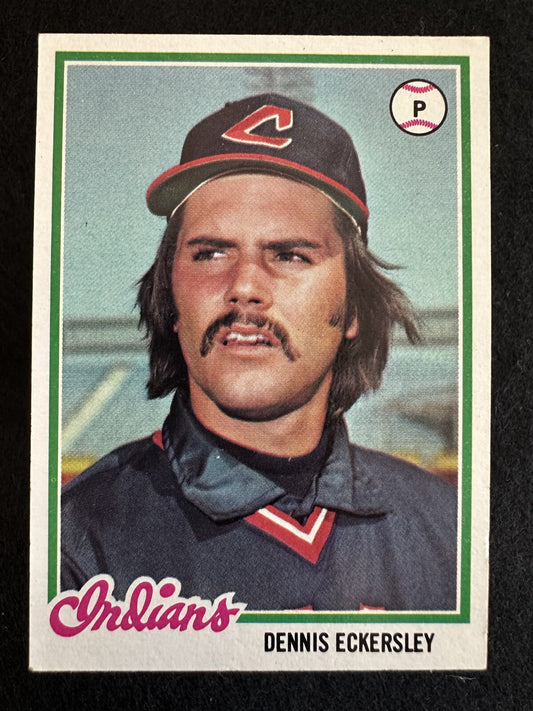 1978 Topps Dennis Eckersley (#122) EX HOFer, Great Closer ^GRUMPYBUCK^