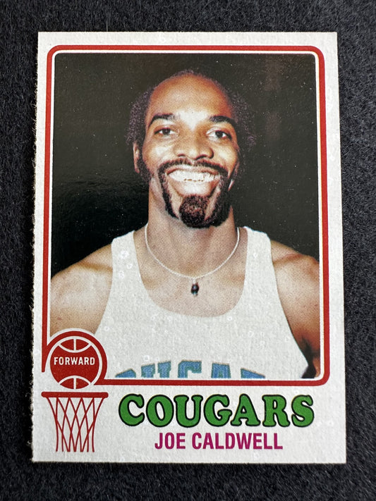 1973–74 Topps Joe Caldwell (#255) NM ABA All-Star, Defensive Ace ^GRUMPYBUCK^
