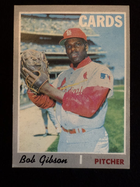1970 Topps Bob Gibson (#530) EX HOFer, Cardinals Great ^GRUMPYBUCK^