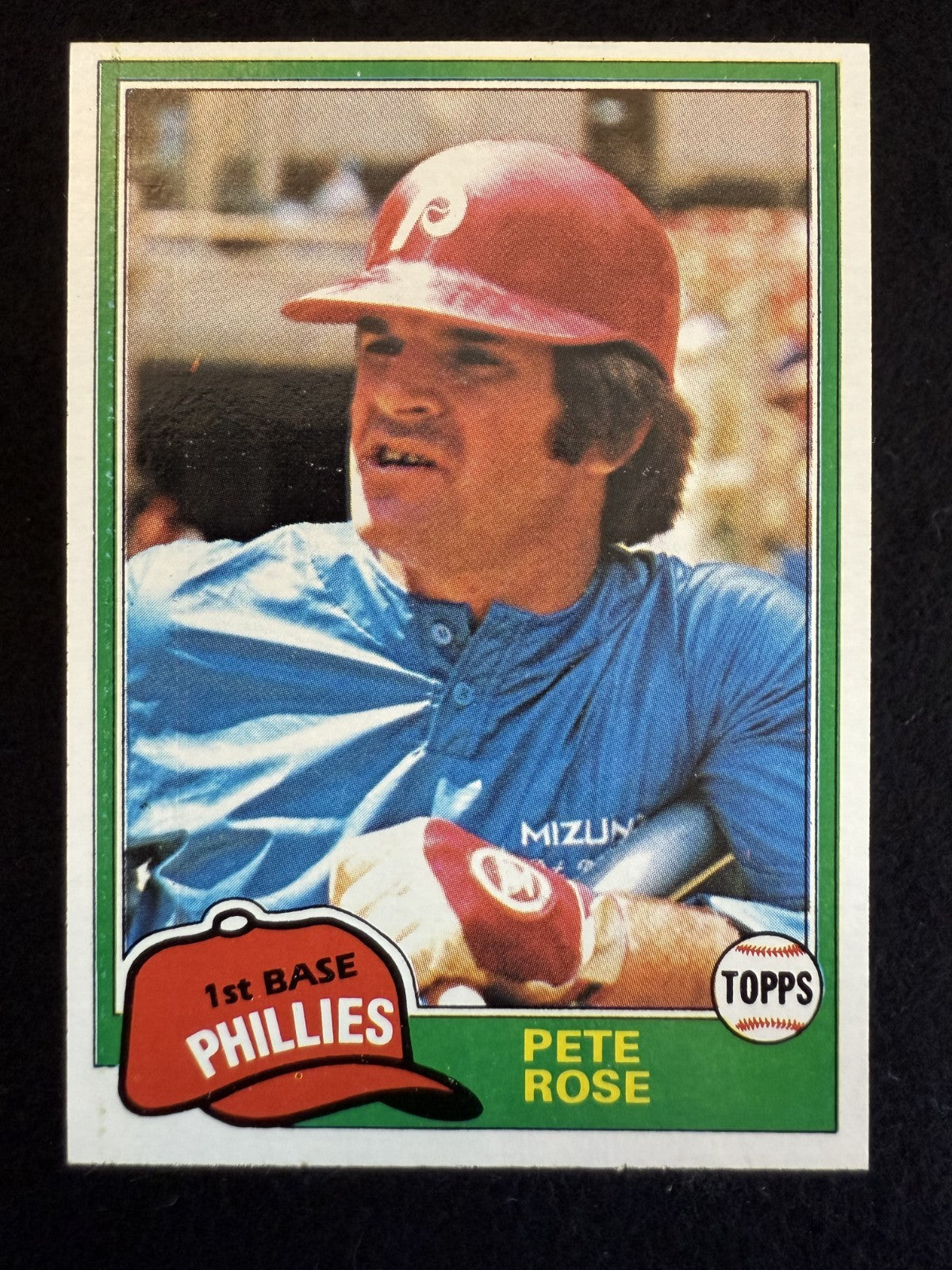 1981 Topps Pete Rose (#180) EX All-Time Hits King ^GRUMPYBUCK^